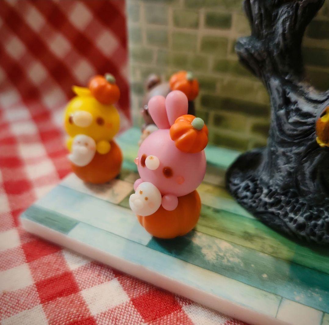 ハロウィン★カボチャうさぎ