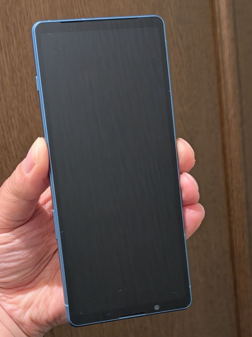 【美品値下げ】Xperia5V 青 本体　箱付き
