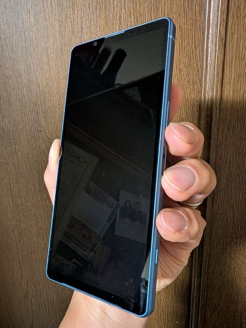 【美品値下げ】Xperia5V 青 本体　箱付き