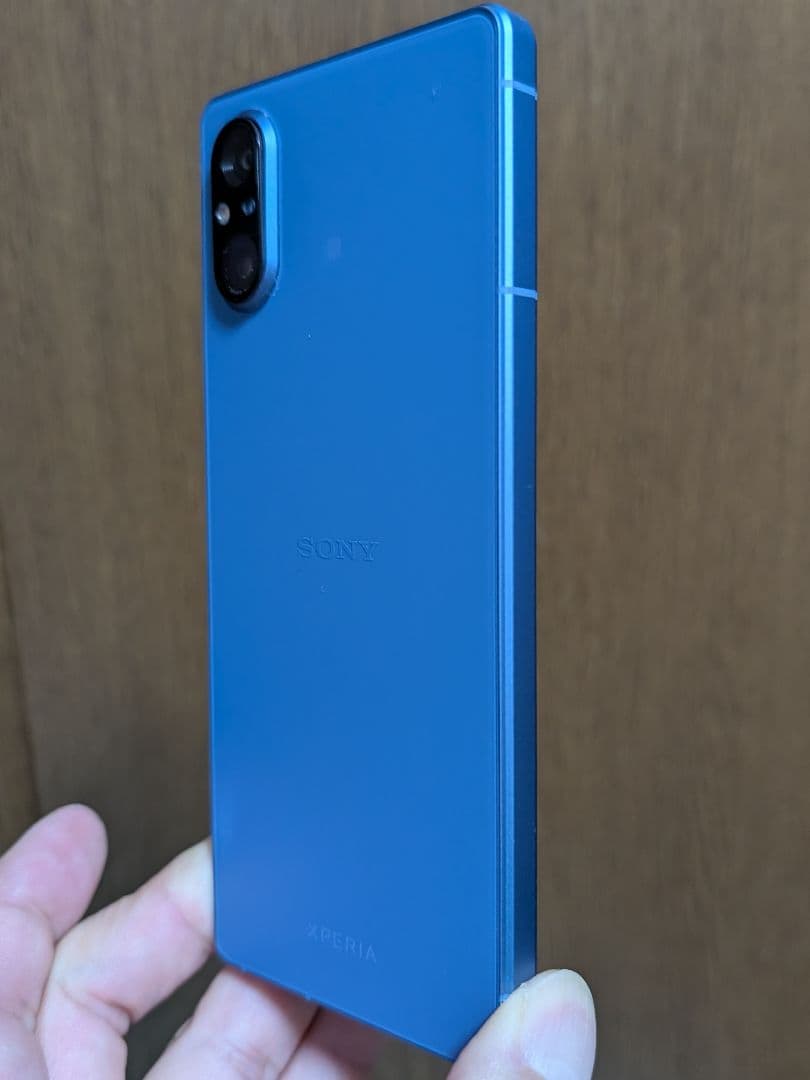【美品値下げ】Xperia5V 青 本体　箱付き
