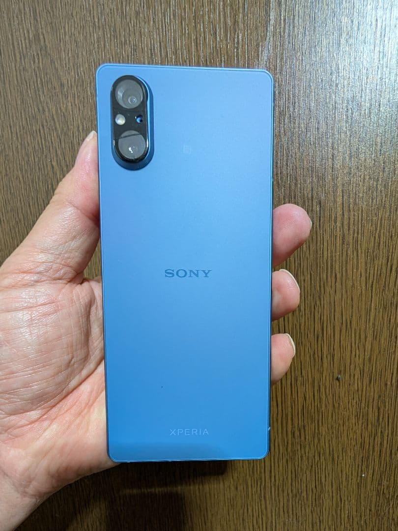 【美品値下げ】Xperia5V 青 本体　箱付き