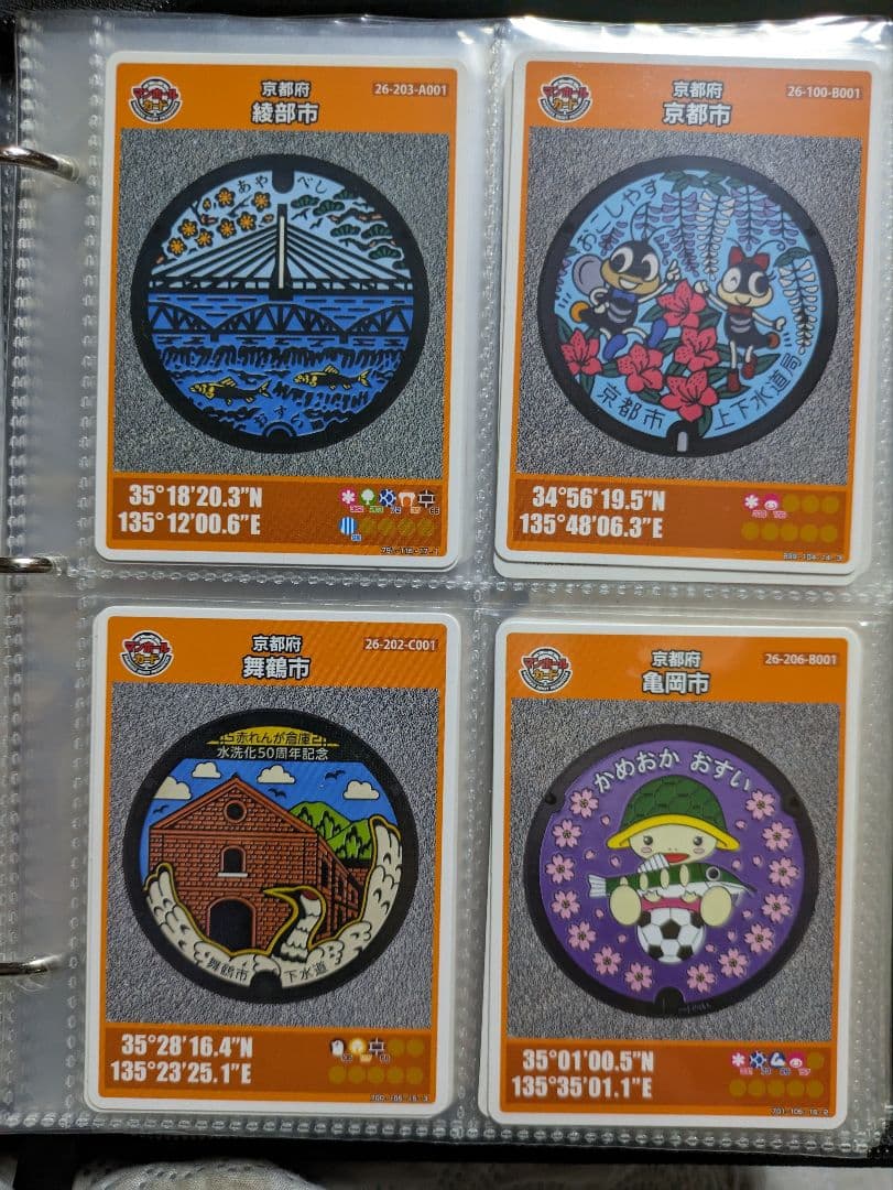 マンホールカードB組63枚