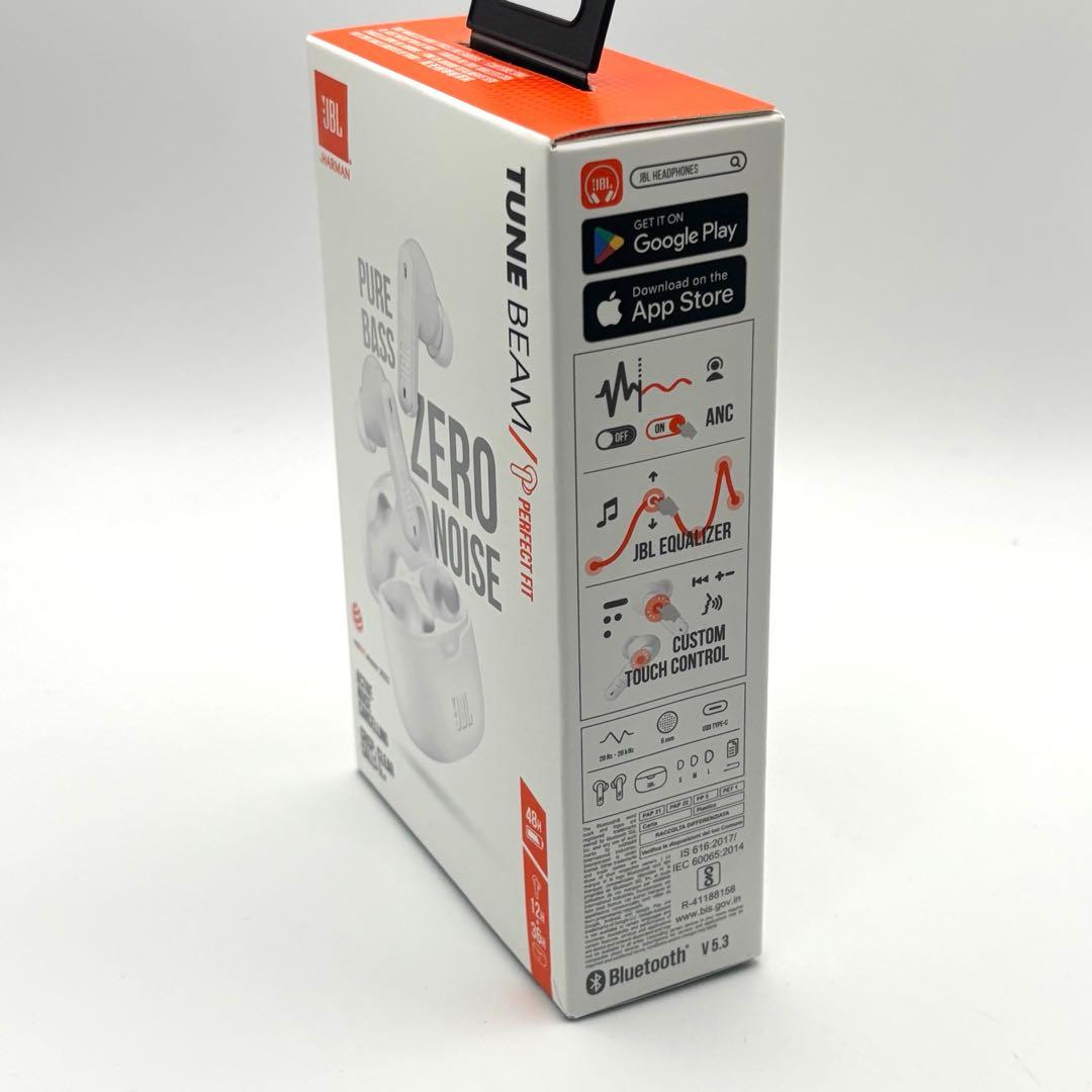 【新品・未使用】JBL TUNE BEAM ホワイト