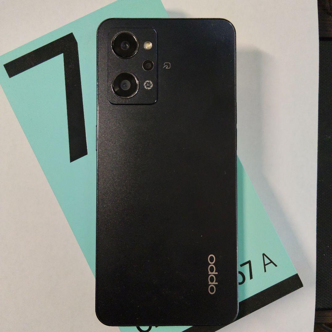 中古 OPPO Reno7 A 本体 スターリーブラック