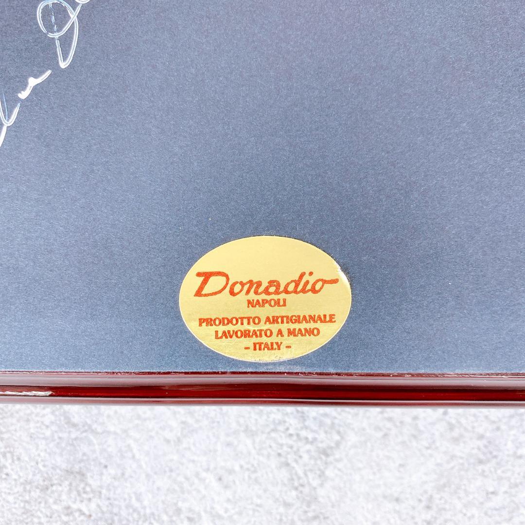 イタリア製 カメオ 額装 Donadio NAPOLI ナポリ 手彫り 壁掛け