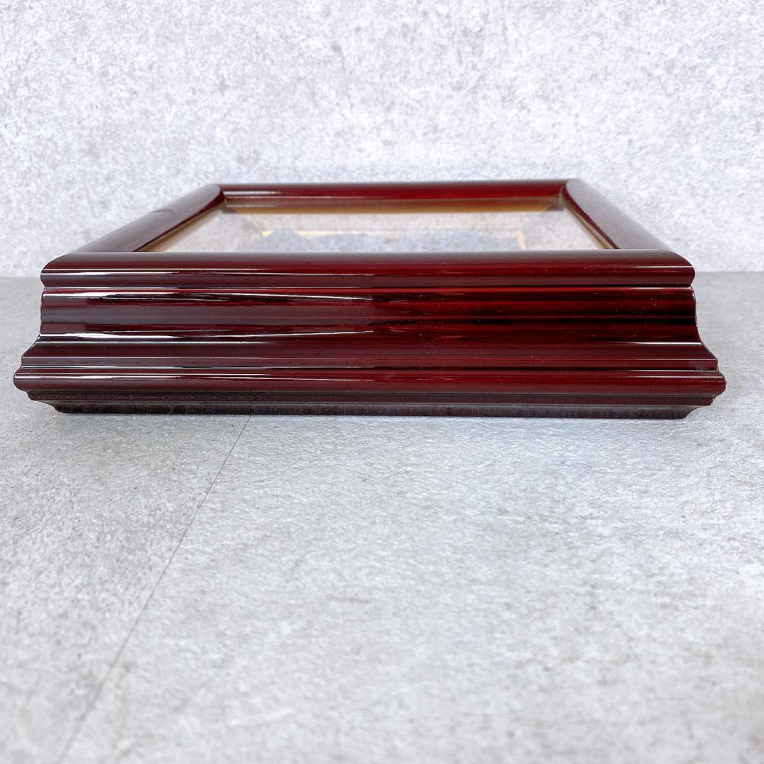 イタリア製 カメオ 額装 Donadio NAPOLI ナポリ 手彫り 壁掛け