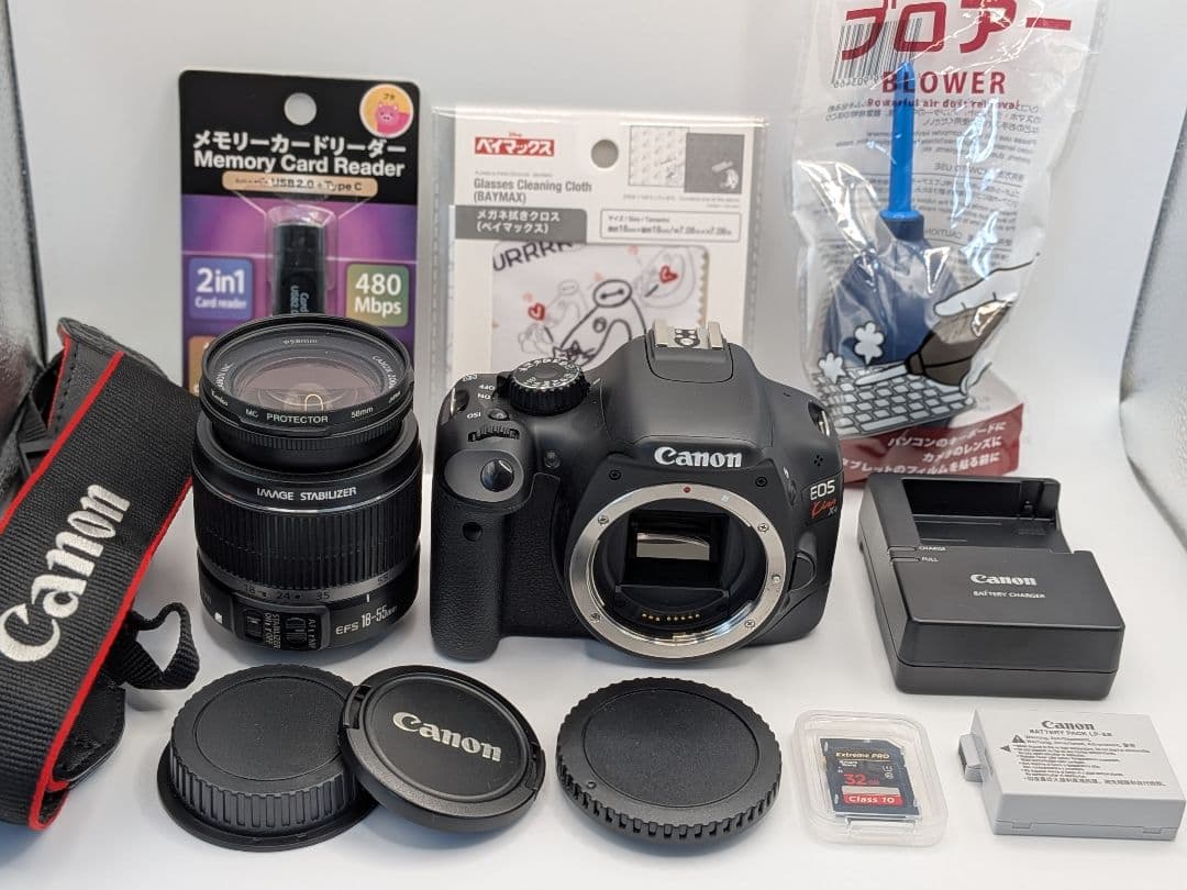 スマホに送れる Canon EOS Kiss X4 レンズセット 動作確認済み