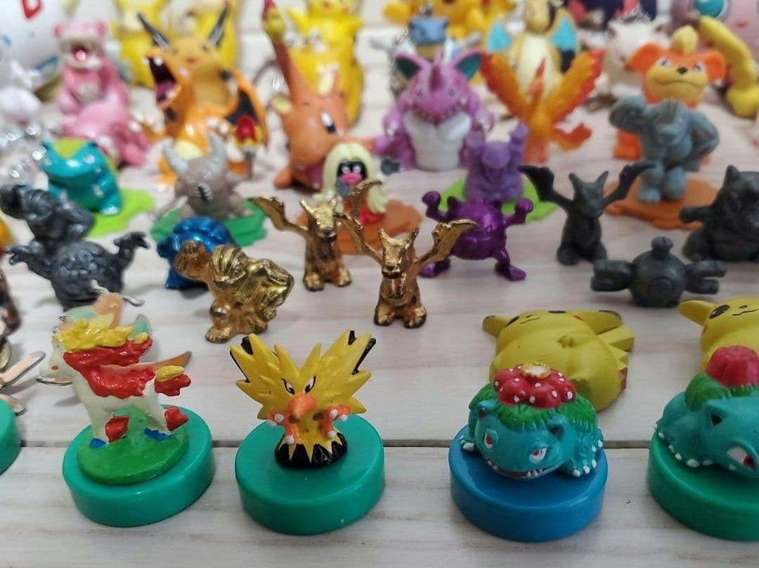 【まとめ売り】ポケモン105体　キーホルダー　スタンプ　ソフビ　メタル