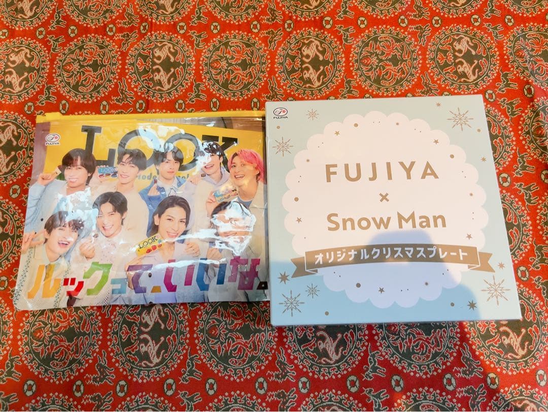 LOOKケース付き FUJIYA ×  Manクリスマスプレート