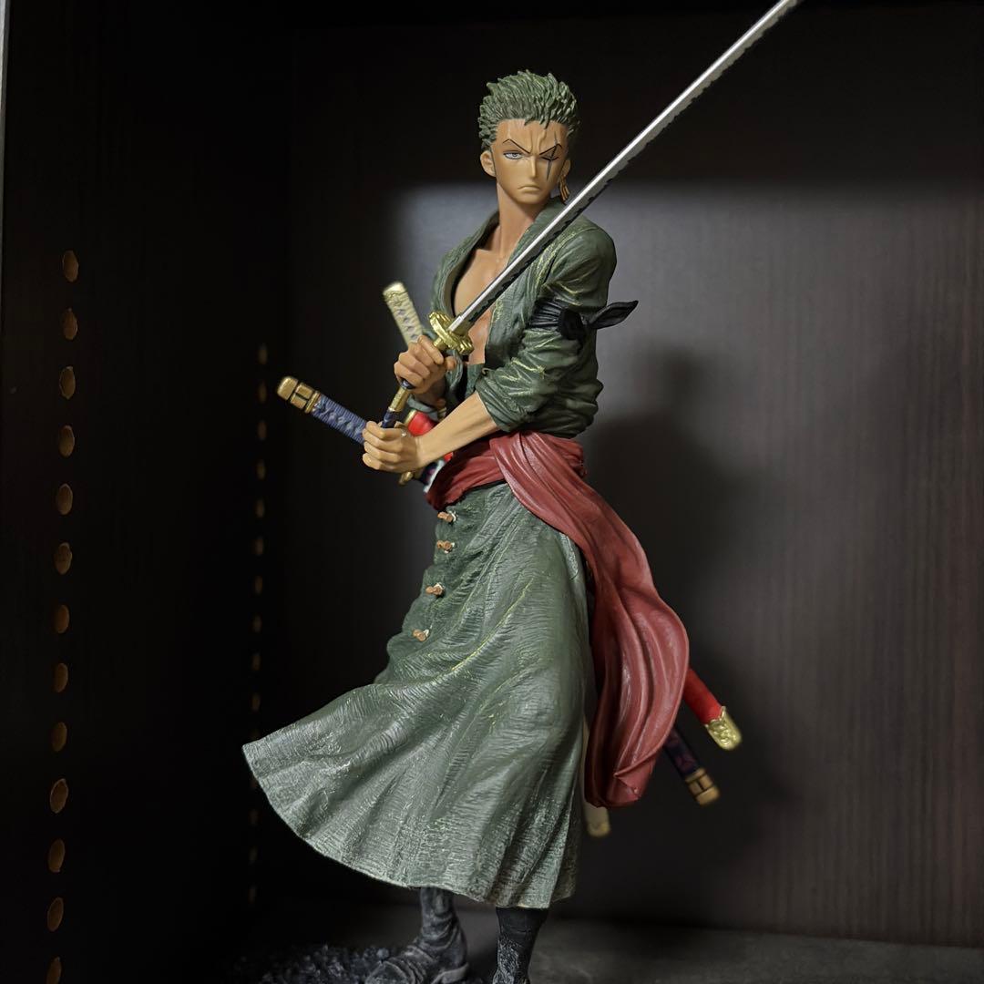 4体set ONE PIECE造形師×写真家ゾロ チョッパー ルッチ ボンクレー