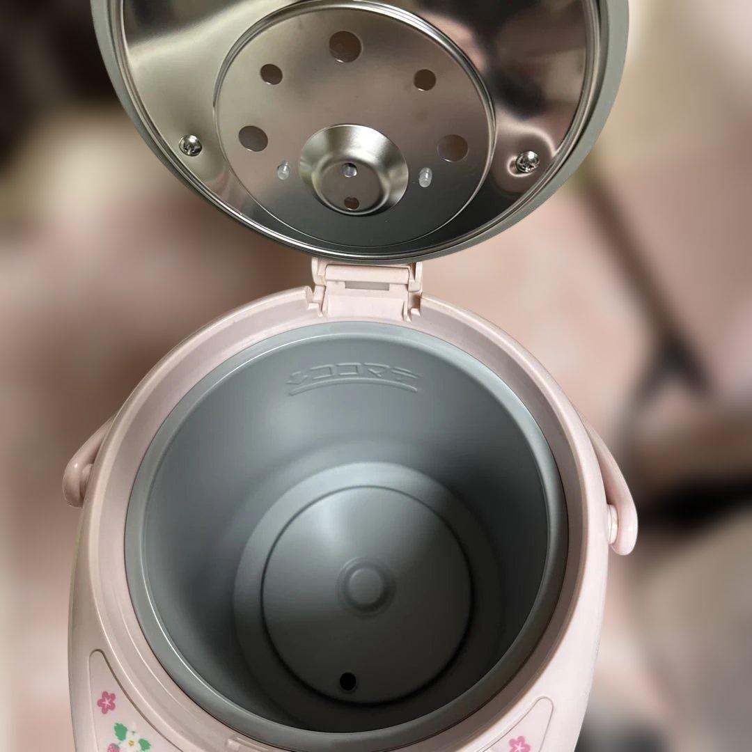 ハローキティ 電気ポット ピンク 新品