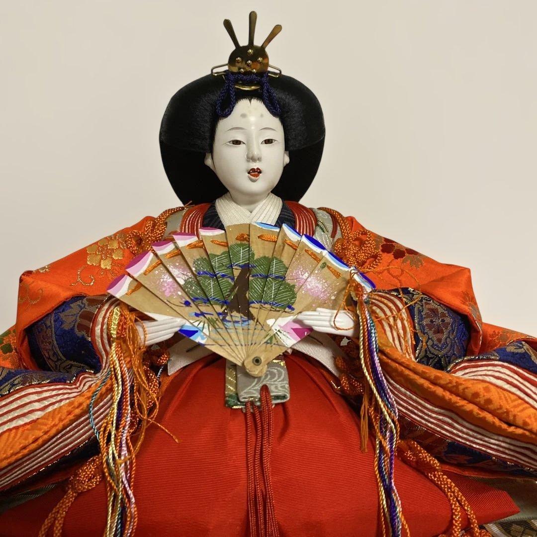 お雛様ビッグサイズ 親王飾り男雛・女雛