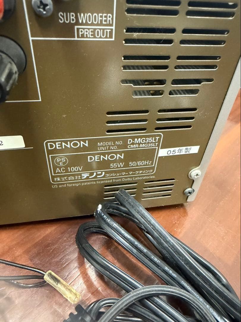 DENON D-MG35LT ミニ システム コンポ デノン
