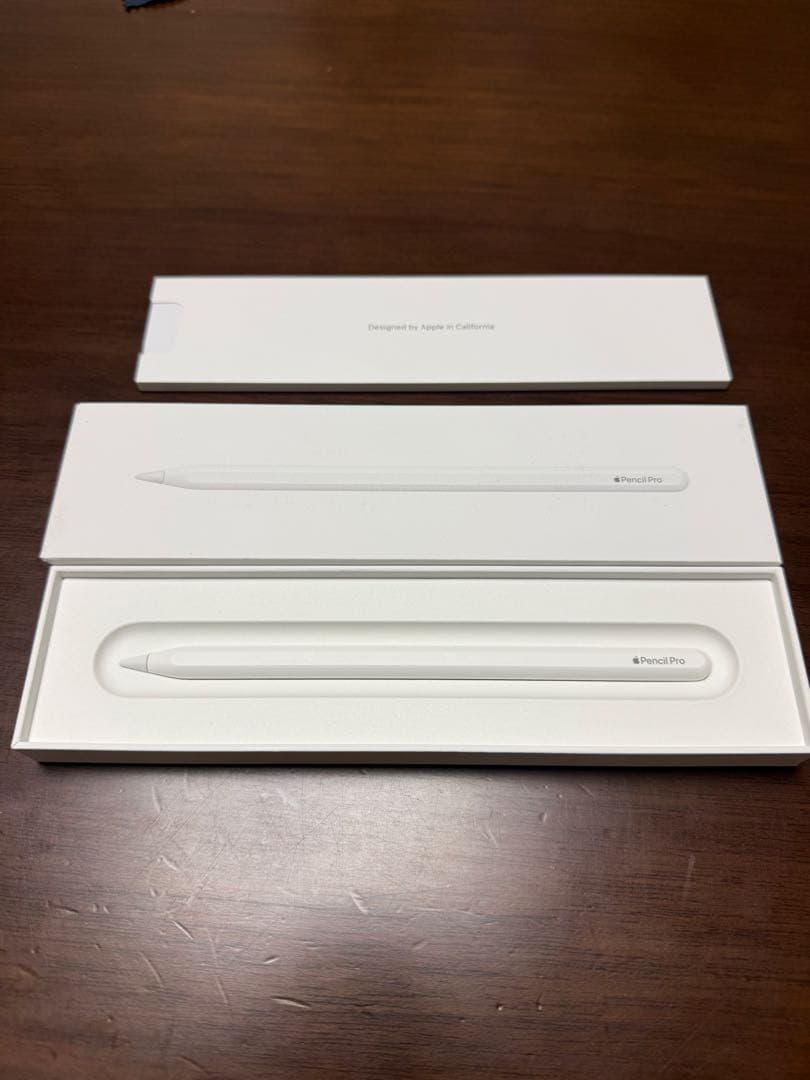 【極美品】Apple Pencil Pro 付属品完備 使用2ヶ月（非喫煙環境）