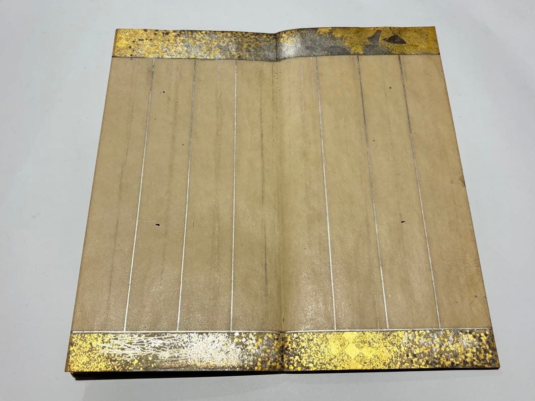 豪華 金銀泥入り料紙 真言宗 奉加帳白帖 江戸時代 1帖｜高野山 弘法大師 和本