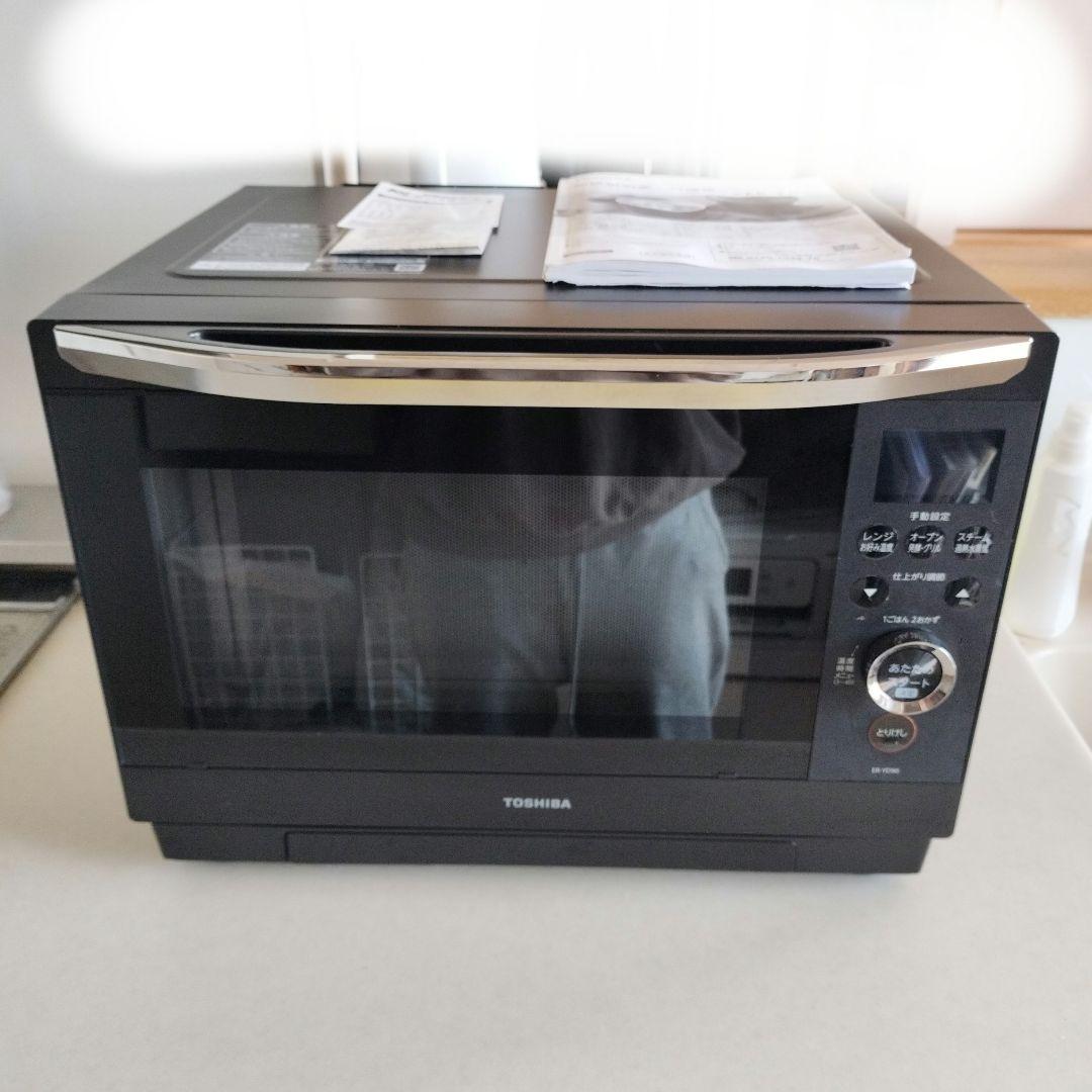2024年購入　TOSHIBA オーブンレンジ ER-YD90(K) 動作OK
