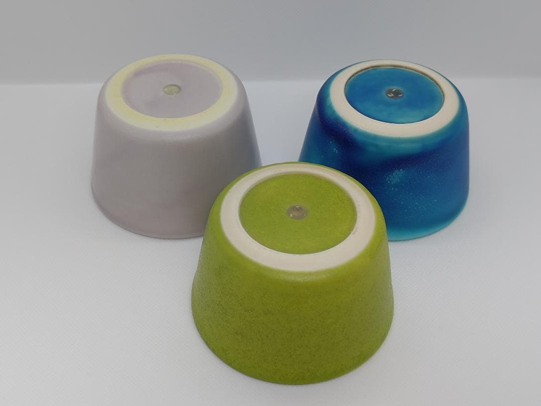 陶芸家：吉村和美　フリーカップ３種類