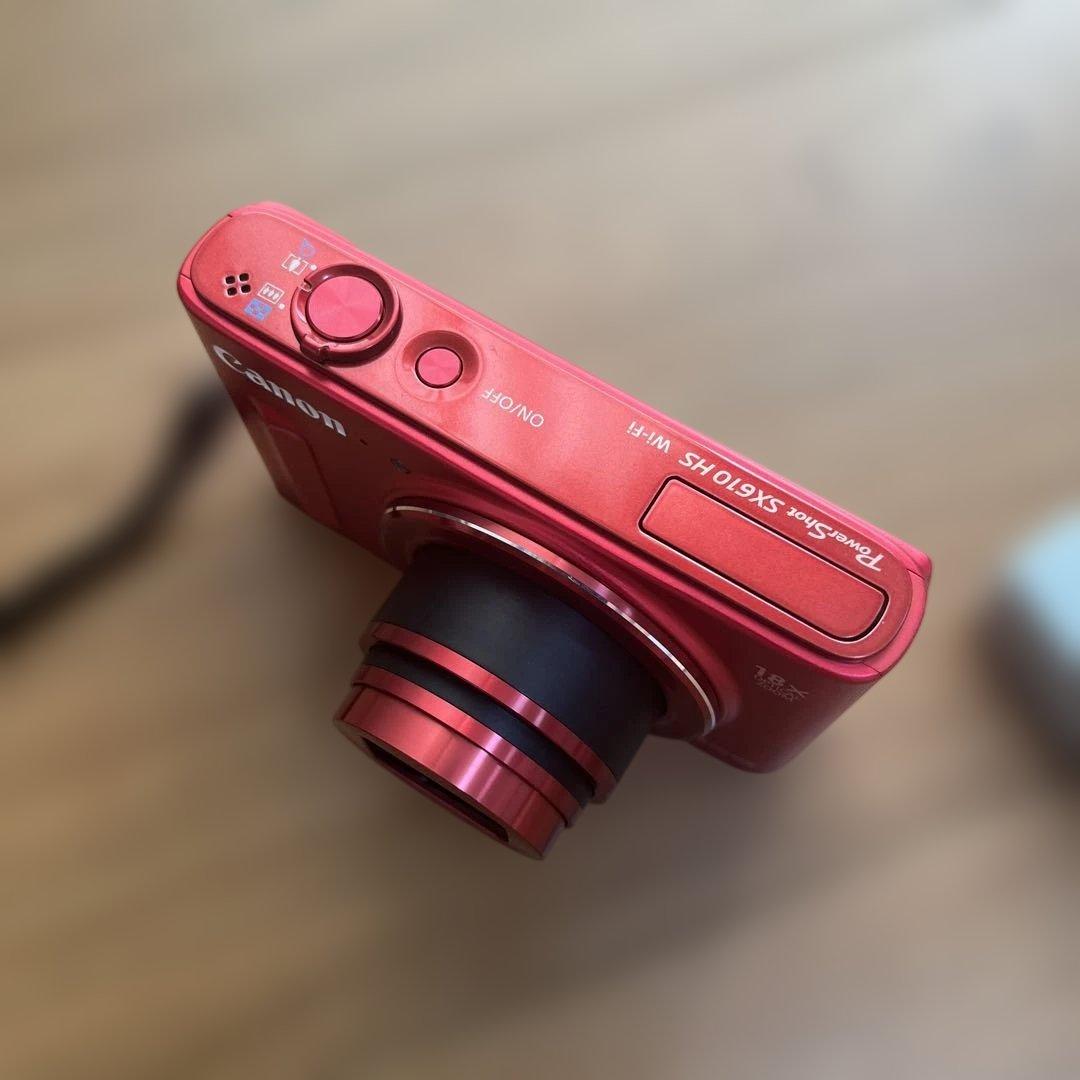 Canon SX610 HS 赤 コンパクトデジタルカメラ