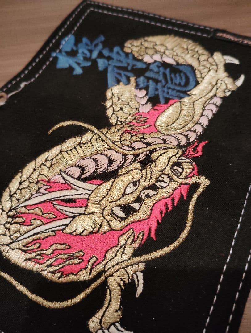 ☆激レア☆ 80年代　龍　刺繍　財布　昭和　レトロ　ヤンキー