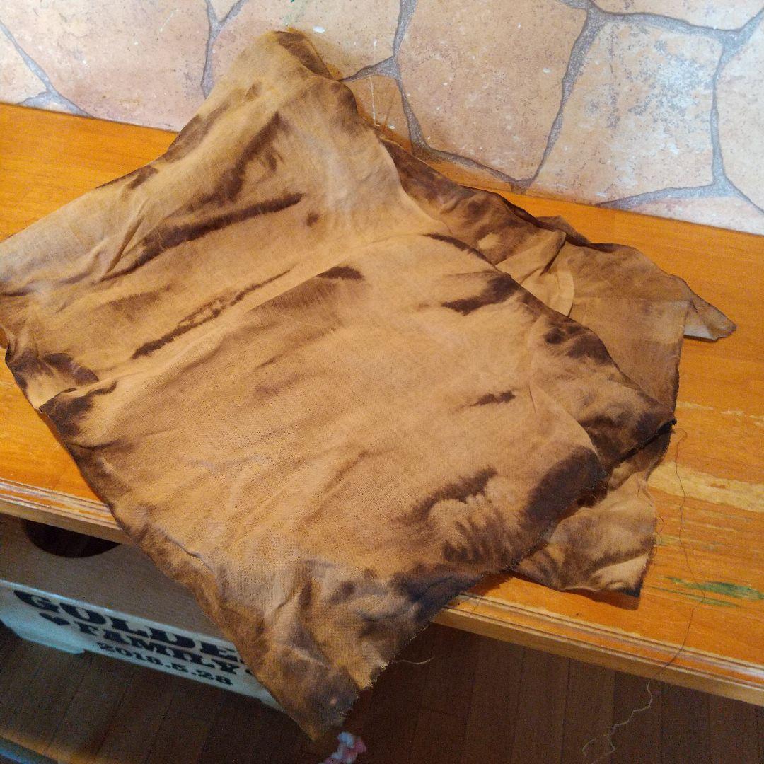 tantan100,ジャンクジャーナル素材。焦げ布