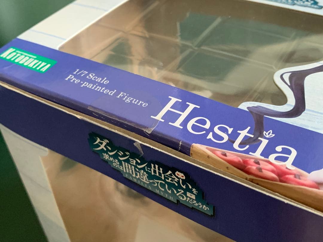 ヘスティア コトブキヤ 1/7 フィギュア 特典パーツ付