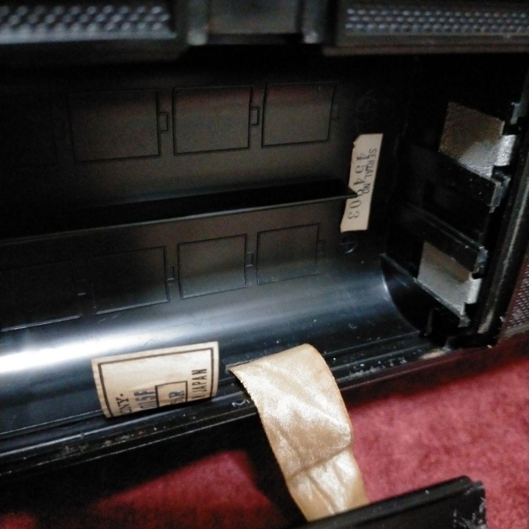 取扱説明書付きソニーCF1980ラジカセ