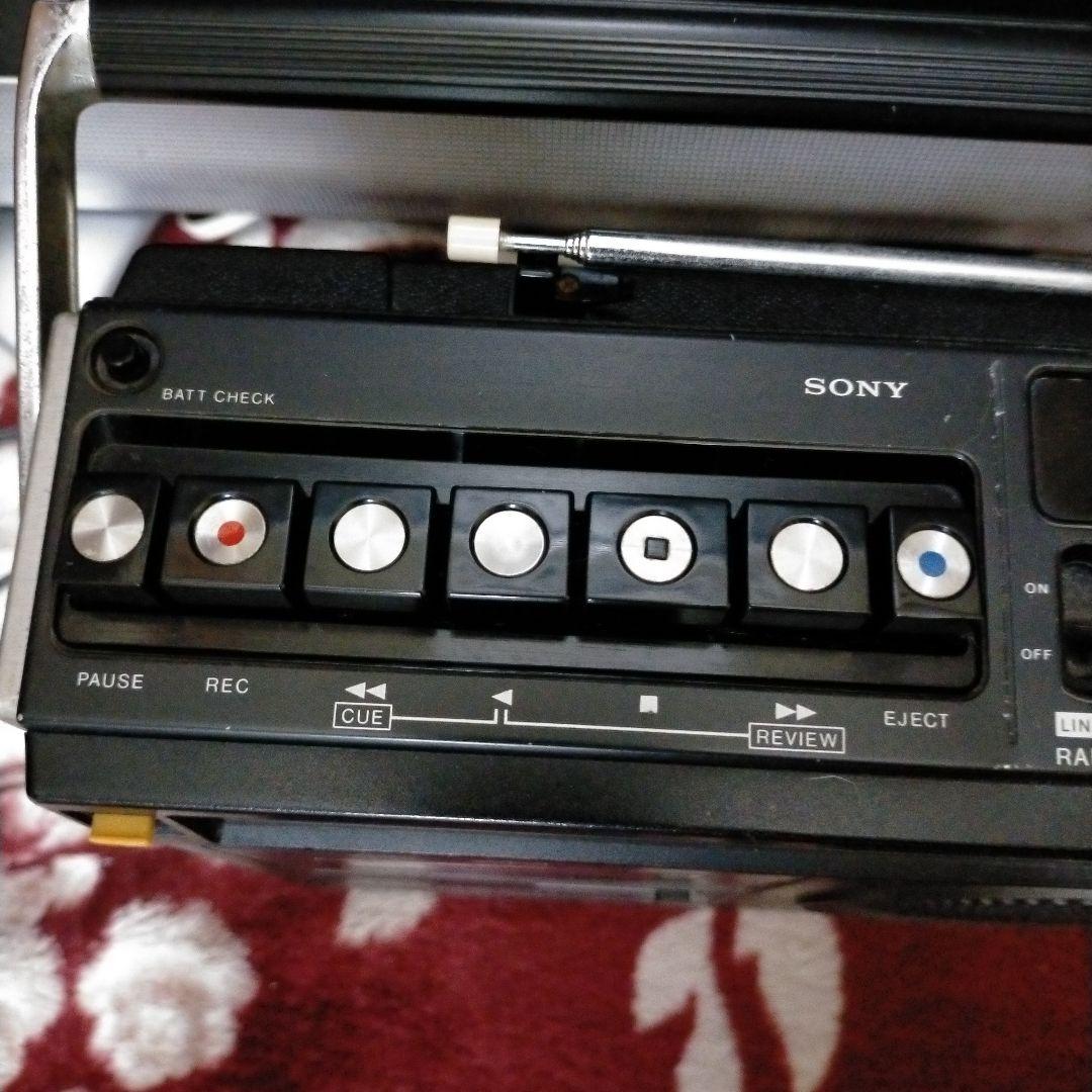 取扱説明書付きソニーCF1980ラジカセ