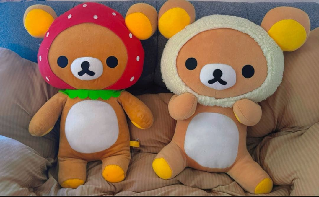 リラックマ2体　（大きめ）（まとめ売り）