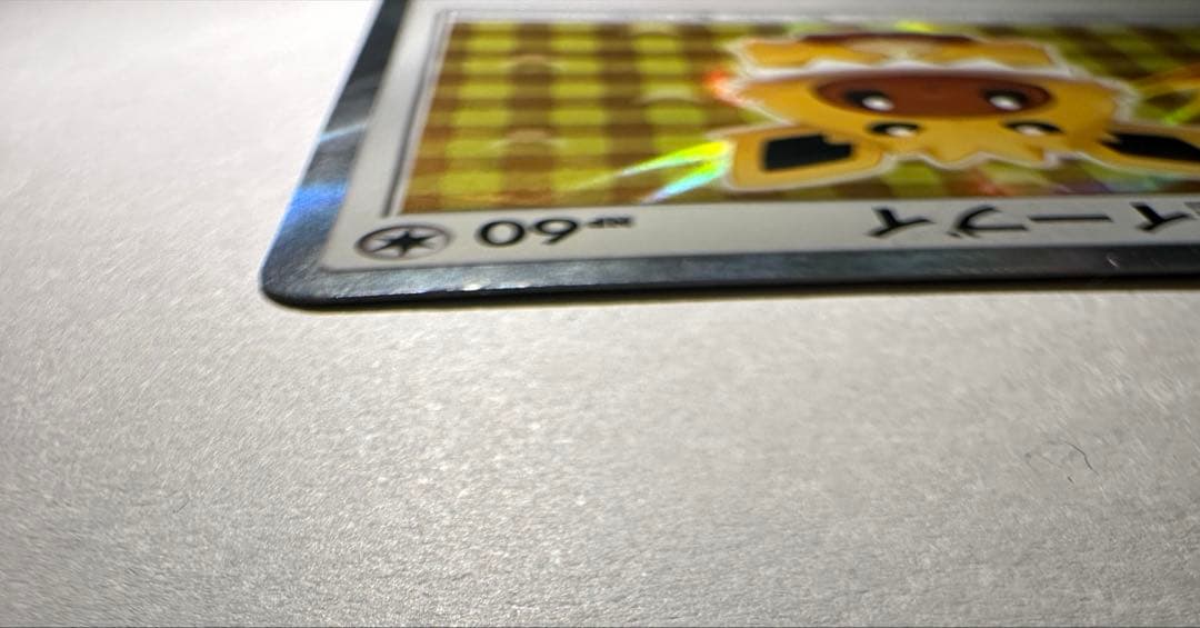 ポンチョを着たイーブイ　サンダース プロモ ポケモンカード