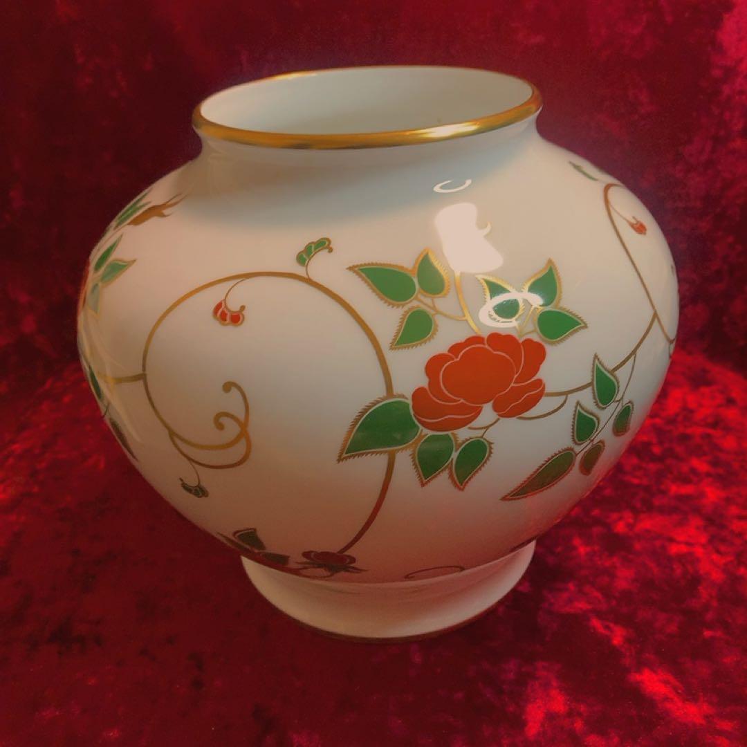 大倉陶園　花瓶　花器