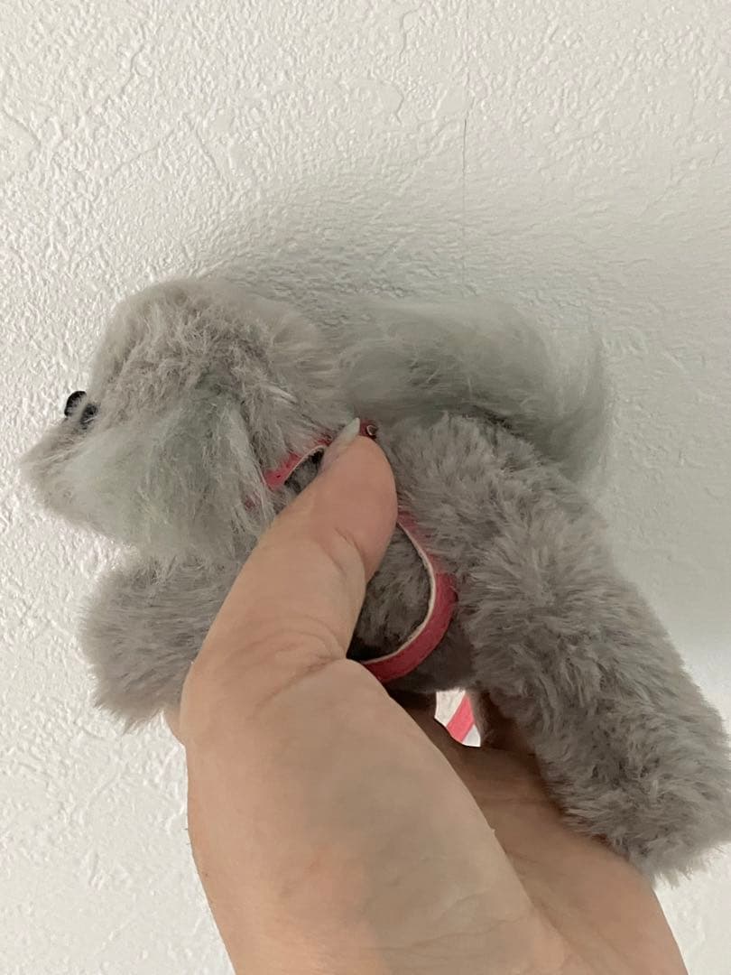 ★ハンドメイド★ いっしょにおでかけ ペキニーズ ぬいぐるみ グレージュ