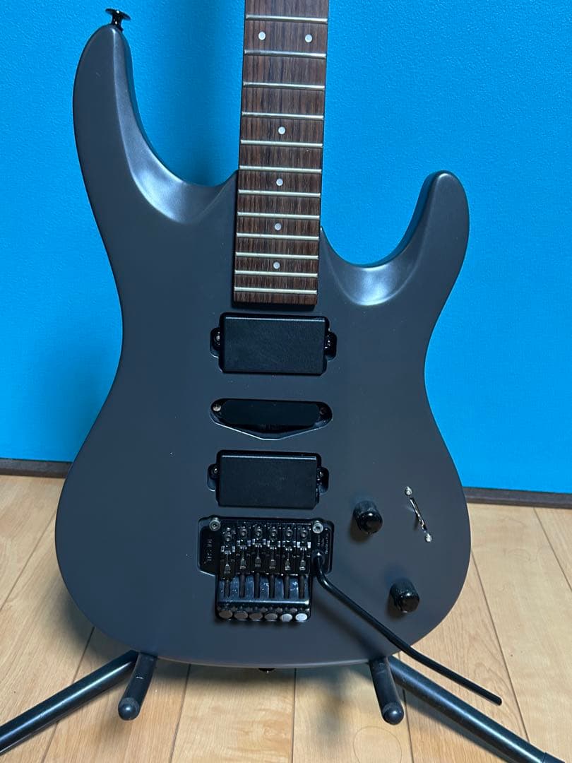 アリアProⅡ マグナ 22フレットタケウチフロイド　配線まだです。