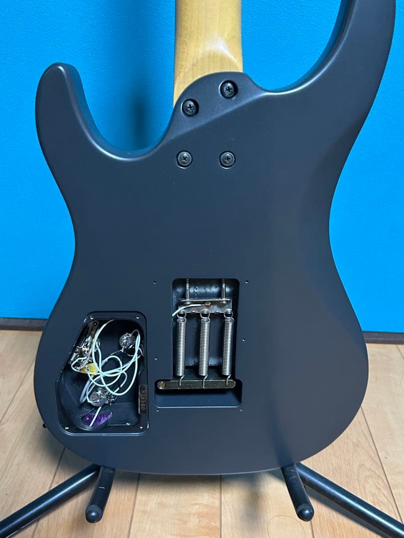 アリアProⅡ マグナ 22フレットタケウチフロイド　配線まだです。