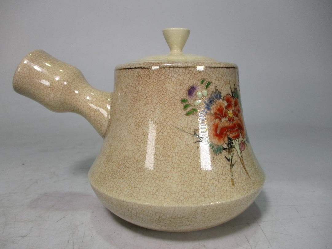 薩摩焼 急須 宝瓶 沈寿官 作 煎茶道具