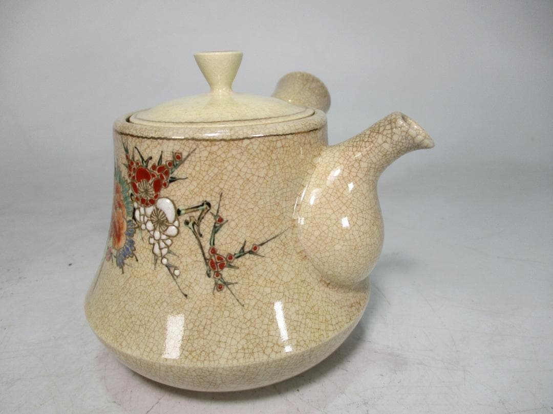 薩摩焼 急須 宝瓶 沈寿官 作 煎茶道具