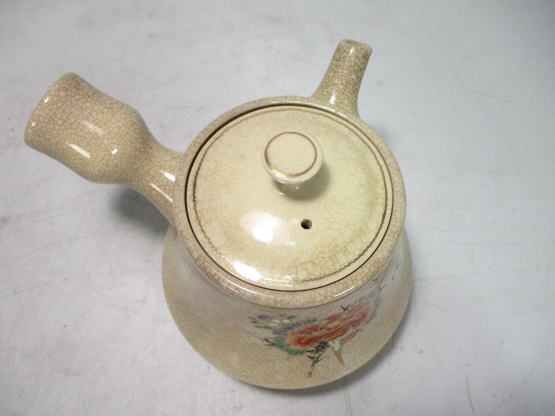 薩摩焼 急須 宝瓶 沈寿官 作 煎茶道具