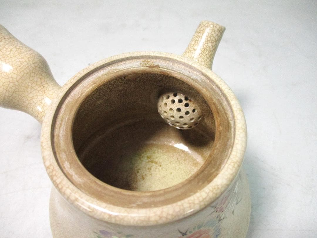 薩摩焼 急須 宝瓶 沈寿官 作 煎茶道具