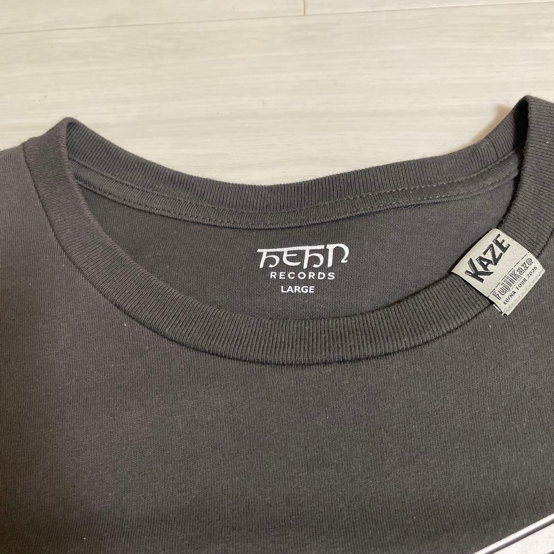 藤井風 Fujii Kaze ドリンクTシャツ グレー L
