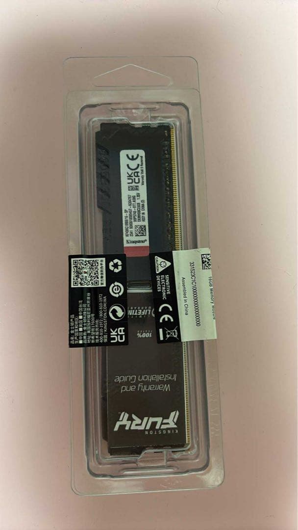 Kingston FURY BEAST DDR4 メモリ-16gb-3600