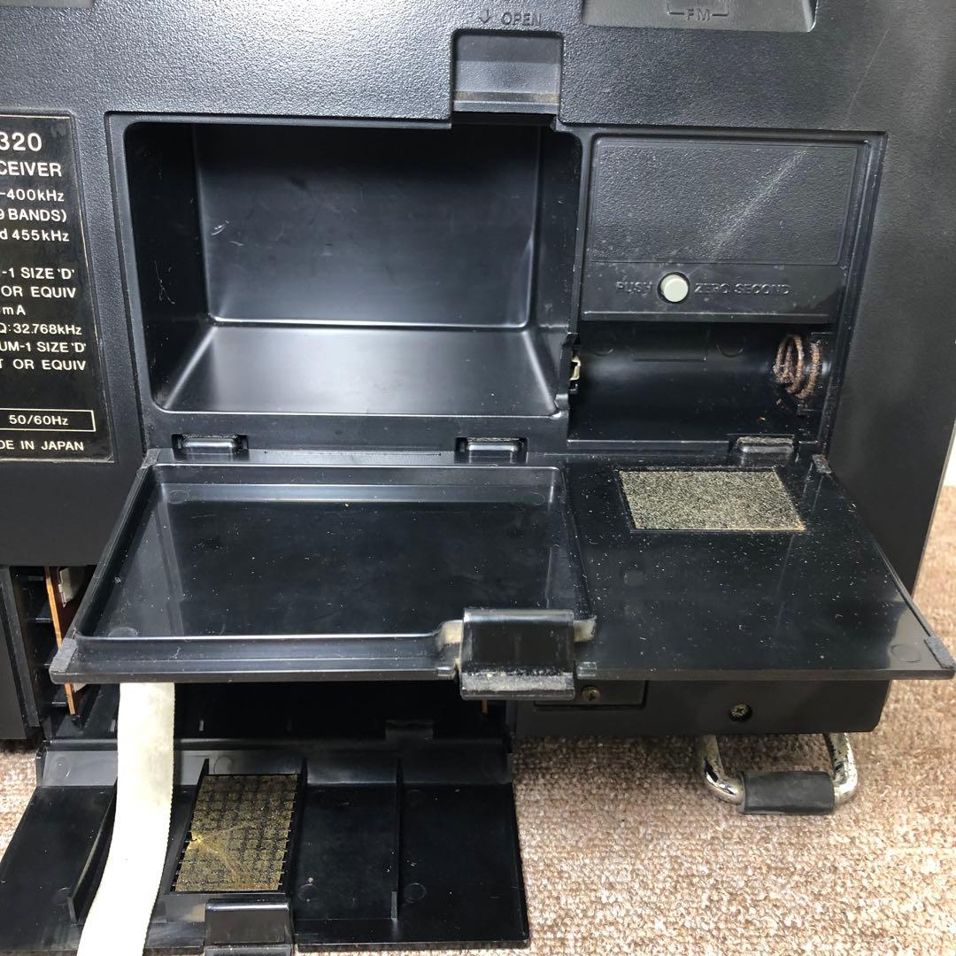 SONY CRF-320 BCLラジオ ジャンク FM確認済 MW不動