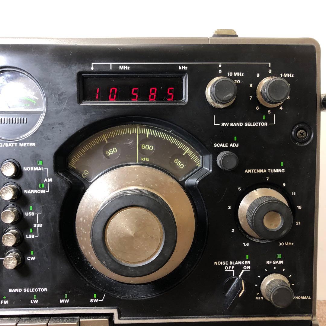 SONY CRF-320 BCLラジオ ジャンク FM確認済 MW不動