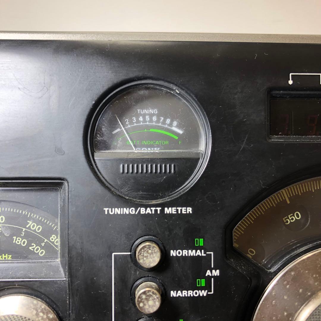 SONY CRF-320 BCLラジオ ジャンク FM確認済 MW不動