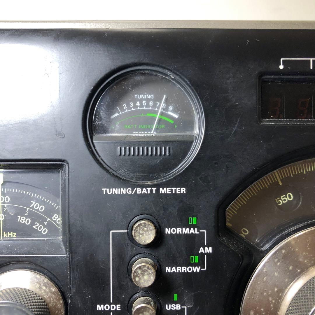 SONY CRF-320 BCLラジオ ジャンク FM確認済 MW不動