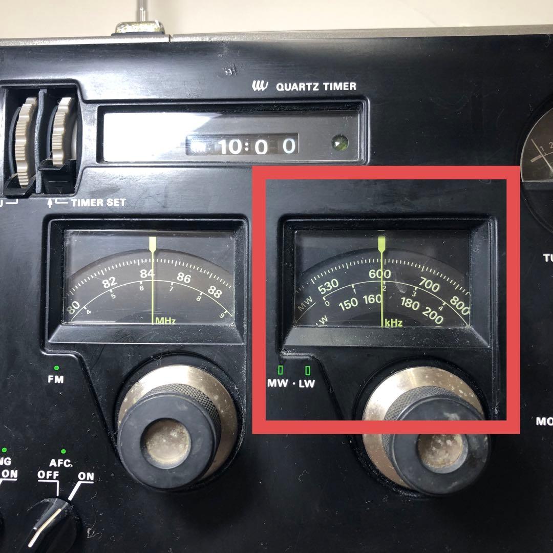 SONY CRF-320 BCLラジオ ジャンク FM確認済 MW不動