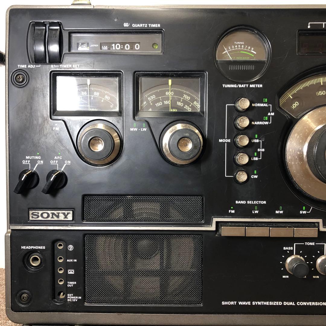 SONY CRF-320 BCLラジオ ジャンク FM確認済 MW不動