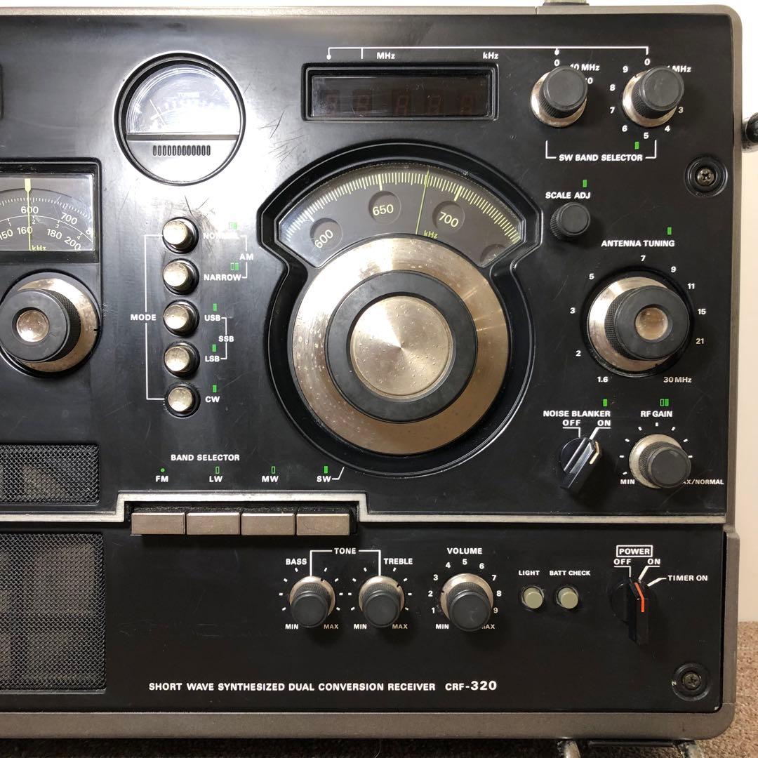 SONY CRF-320 BCLラジオ ジャンク FM確認済 MW不動