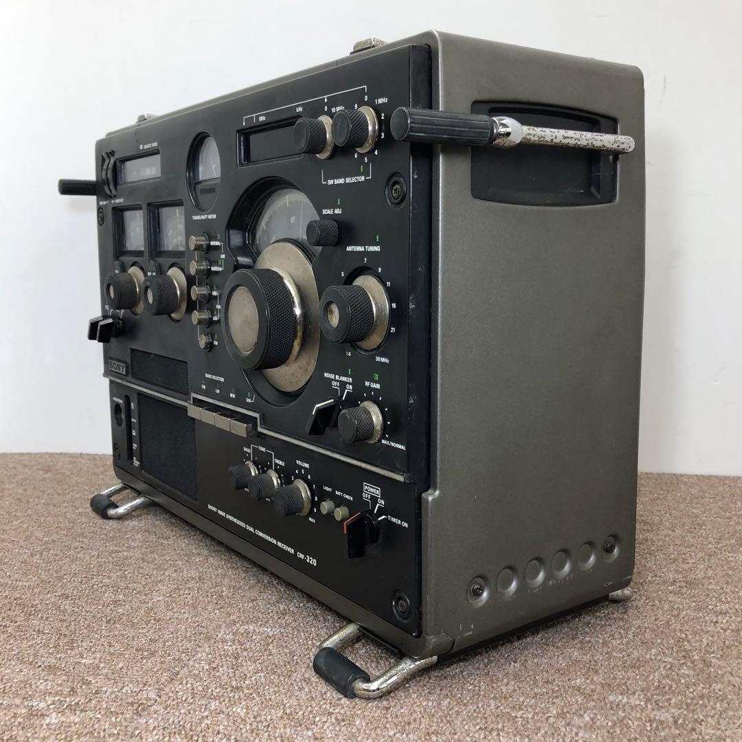 SONY CRF-320 BCLラジオ ジャンク FM確認済 MW不動