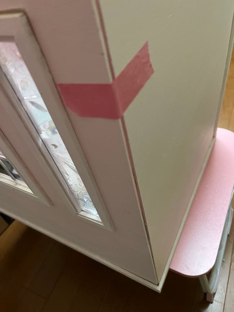 木製　ドールハウス背景ボード　ベッドがあるブライスハウス　リニューアル&SALE