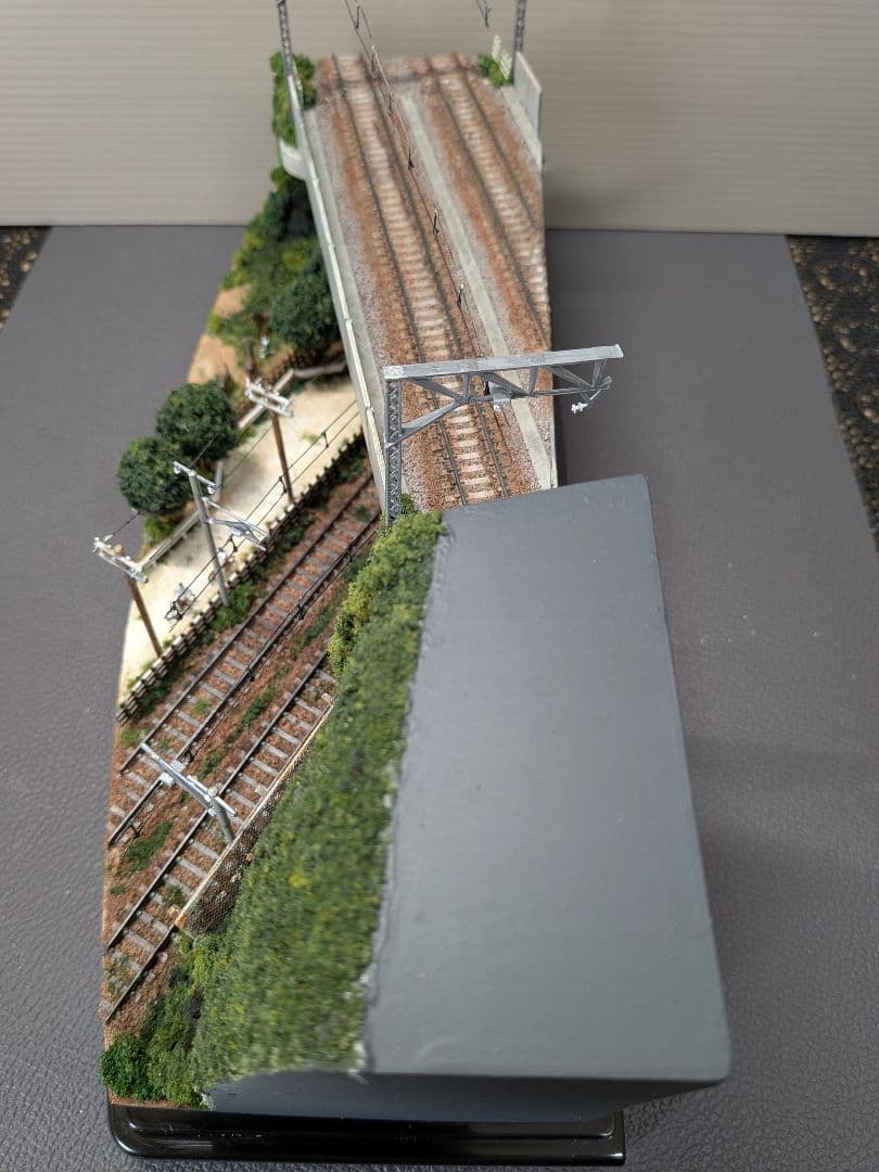 No.69鉄道Nゲージジオラマ車両2両、車、フィギュア、馬付き