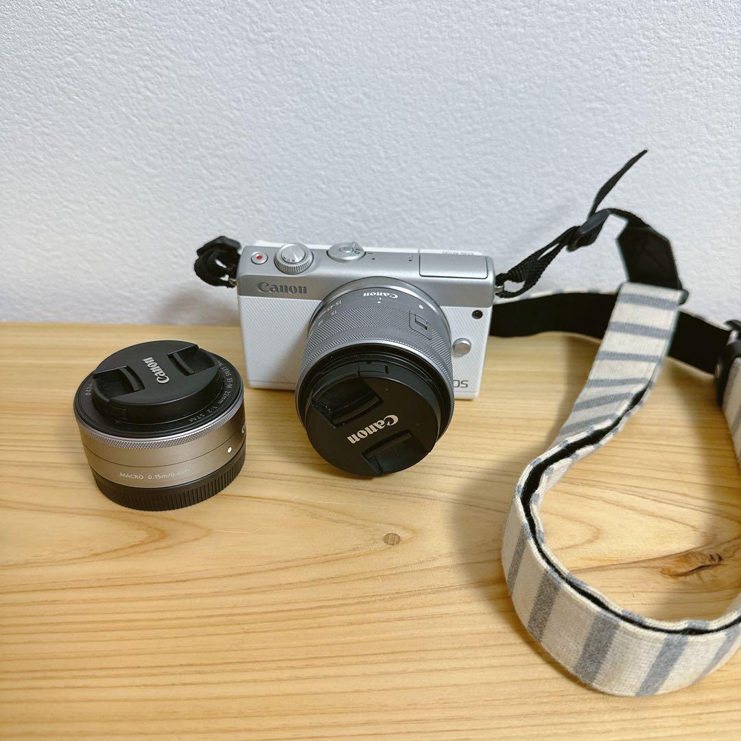 ハチハチさん専用Canon EOS M100 ミラーレス一眼 本体とレンズセット